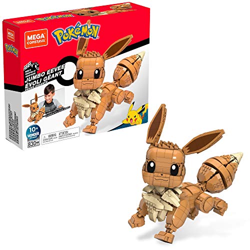 Mega Construx Pokemon Jumbo Eevee Figure Building Set For Sale