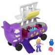 Polly Pocket Pollyville Airplane With Micro Doll and Accessories Supply