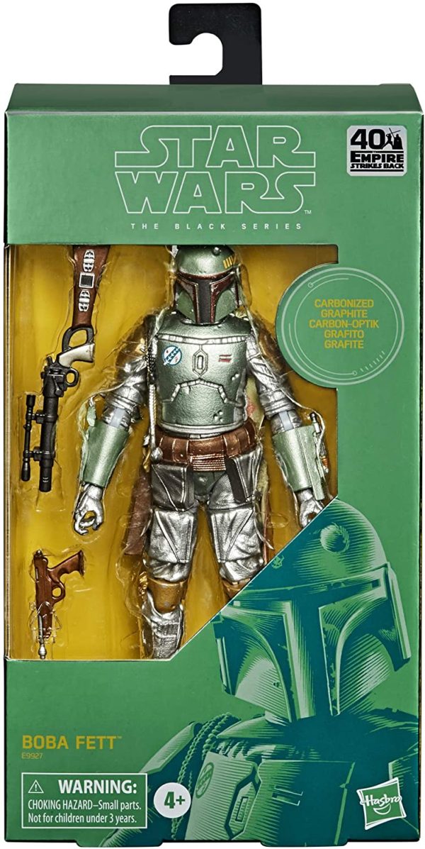 Star Wars The Black Series Carbonized Collection Boba Fett Toy Figure For Sale