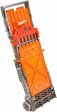 Hot Wheels - Super 6-Lane Raceway Track Set - Orange Online Sale