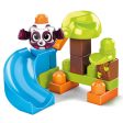 Mega Bloks Peek A Blocks Panda Slide Fashion