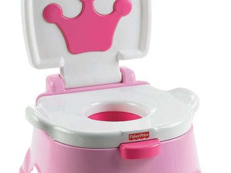 Fisher-Price Pink Princess Stepstool Potty Cheap