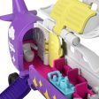 Polly Pocket Pollyville Airplane With Micro Doll and Accessories Supply