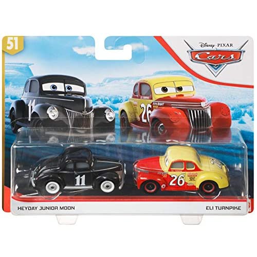 Disney Pixar Cars Heyday Junior Moon and Eli Turnpike 2-Pack Online Sale