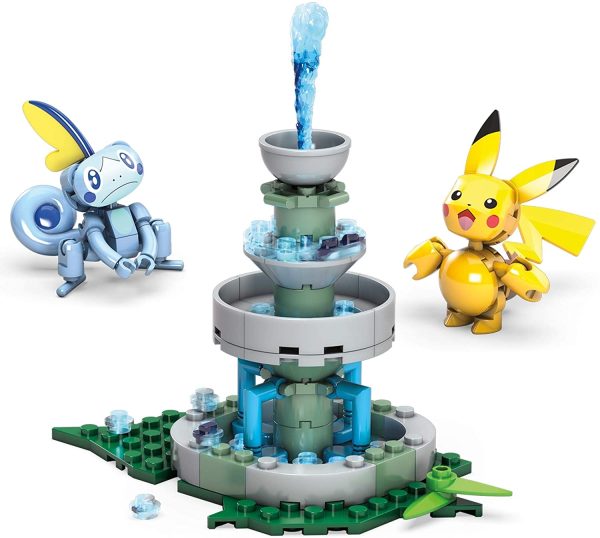 Mega Construx Pokemon Pikachu vs. Sobble Figure Building Set Online now