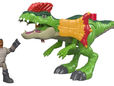 Fisher-Price Imaginext Jurassic World, Dilophosaurus and Agent Online