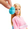 Barbie Face Mask Spa Day Playset with Blonde Barbie Doll Supply