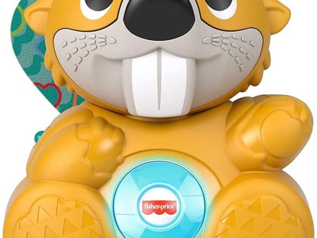 Fisher-Price Linkimals Boppin’ Beaver, Light-up Musical Activity Toy for Baby Online now