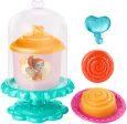 Fisher-Price Butterbean s Cafe Create & Display Fairy Dough, Orange Supply