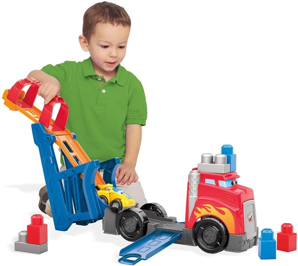 Mega Bloks First Builders Fast Tracks Racing Rig Hot on Sale