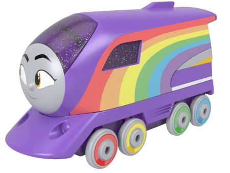 Fisher-Price Thomas and Friends Rainbow Kana Push-Along Toy Train for Kids Ages 3 and Up Supply