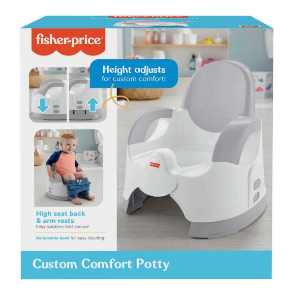 Fisher-Price Custom Comfort Potty Chair, Training Toilet NEW For Discount