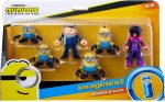 Imaginext Minions The Rise of Gru Figure Pack Set of 6 For Sale