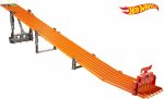 Hot Wheels - Super 6-Lane Raceway Track Set - Orange Online Sale