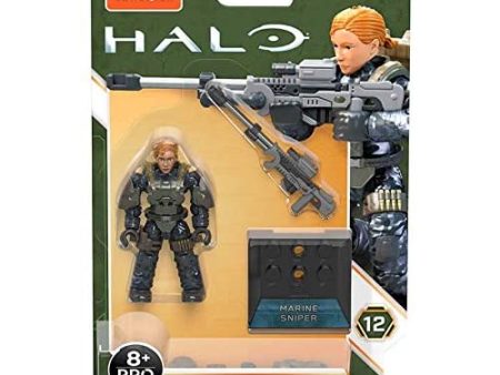 Mega Construx Halo Infinite Marine Sniper Minifigure Hot on Sale