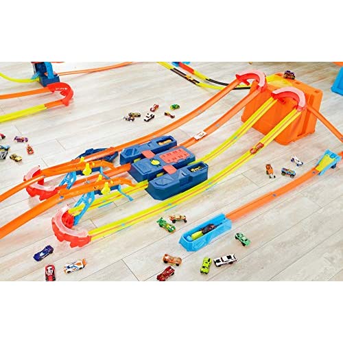 Hot Wheels Track Builder Unlimited Power Boost Box Playset Cheap