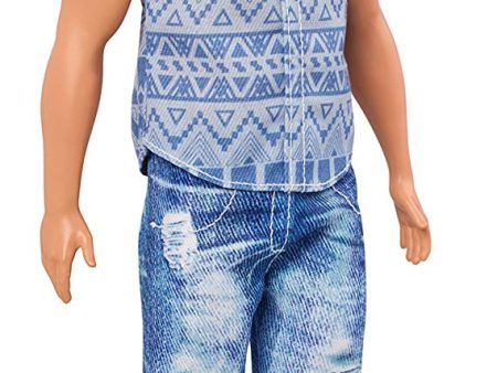 Barbie Ken Fashionistas Distressed Denim Broad Doll Online