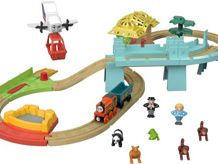 Thomas & Friends Wood Big World Adventure Train Set For Sale