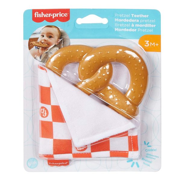 Fisher-Price Pretzel Teether BPA-Free Infant Teething Toy Online Sale