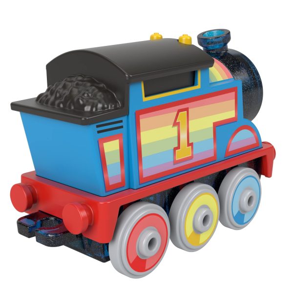 Fisher-Price Thomas and Friends Rainbow Thomas Push-Along Toy Train for Kids Ages 3 and Up on Sale