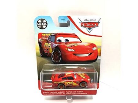 Disney Pixar Cars Metal Series Rusteze Lightning McQueen Online Sale