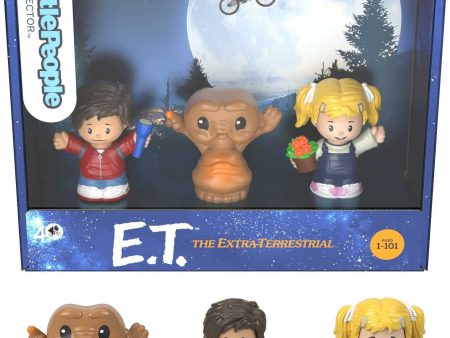 Fisher-Price Little People Collector E.T. the Extra-Terrestrial Special Edition Figure Set with 3 Characters in a Gift-Ready Box Online now