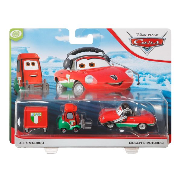 Disney Pixar Cars Giuseppe Motorosi and Alex Machino on Sale