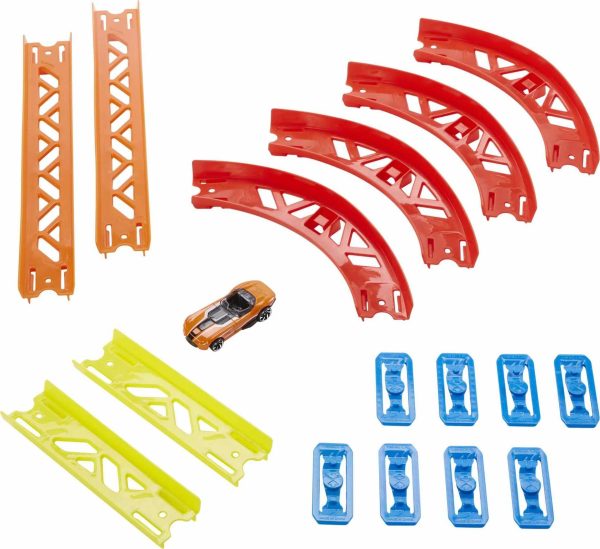 Hot Wheels Track Builder Pack Assorted Curve Parts Connecting Sets Ages 4 and Older Online