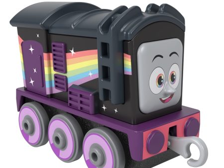 Fisher-Price Thomas and Friends Rainbow Diesel Push-Along Toy Train for Kids Ages 3 and Up Cheap