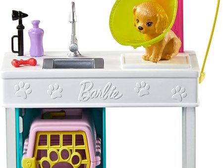 Barbie Career Places Playsets Pet Vet Office For Discount