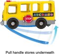 Little People Big Yellow School Bus Musical Pull Toy Fashion