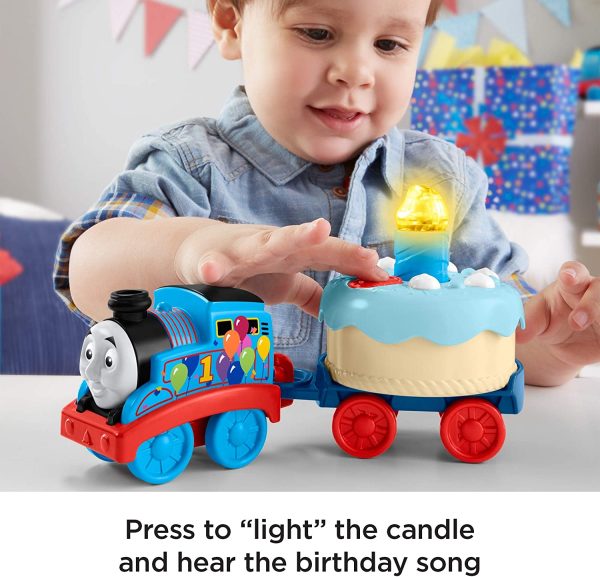 Thomas & Friends Birthday Wish Thomas Musical Push-Along Toy Train Fashion