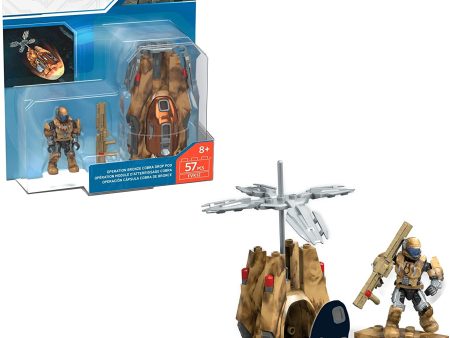 Mega Construx Halo Operation Bronze Cobra Drop Pod Construction Set Cheap