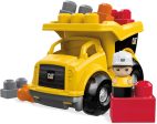 Mega Bloks CAT Lil  Dump Truck with Big Building Blocks Sale