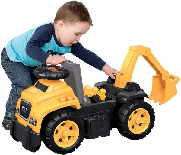 Mega Bloks CAT 3-in-1 Ride-On with Big Building Blocks Hot on Sale