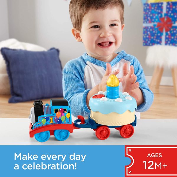 Thomas & Friends Birthday Wish Thomas Musical Push-Along Toy Train Fashion