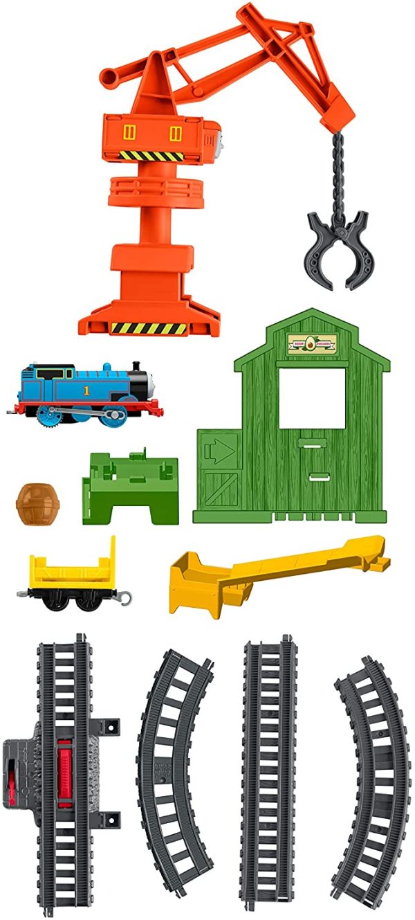 Thomas & Friends TrackMaster Cassia Crane & Cargo Train Set Online Sale