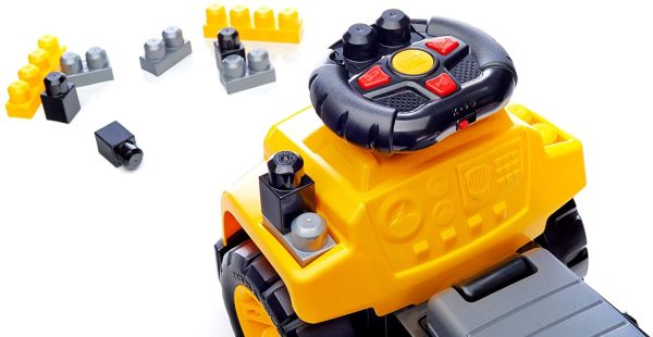 Mega Bloks CAT 3-in-1 Ride-On with Big Building Blocks Hot on Sale