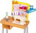 Barbie Career Places Fashion Design Studio Playset Sale