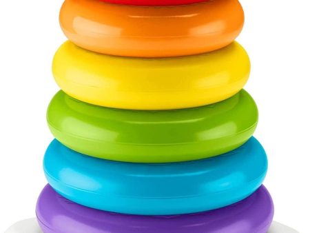 Fisher-Price Giant Rock-a-Stack with 6-Colorful Rings Online