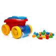 Mega Bloks First Builders Block Scooping Wagon Blue Discount