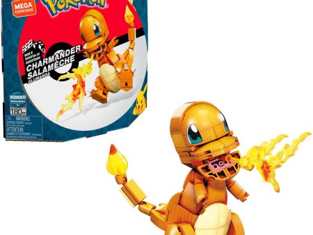 Mega Construx Pokemon Charmander Construction Set Hot on Sale