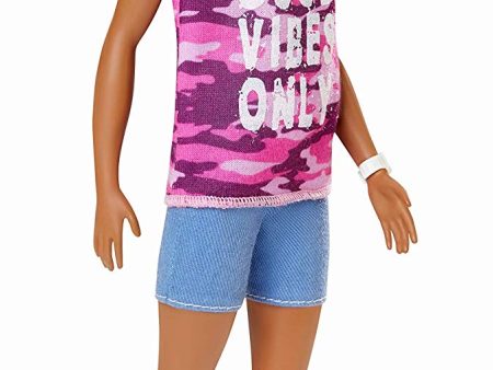 Barbie Fashionistas Doll with Short Curly Brunette Hair Online Hot Sale