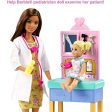 Barbie Pediatrician Playset Brunette Doll For Sale