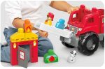 Mega Bloks Storytelling Fire Truck Rescue on Sale