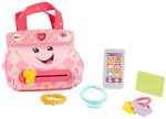 Fisher-Price Laugh & Learn My Smart Purse, Pink, Musical Baby Toy Supply