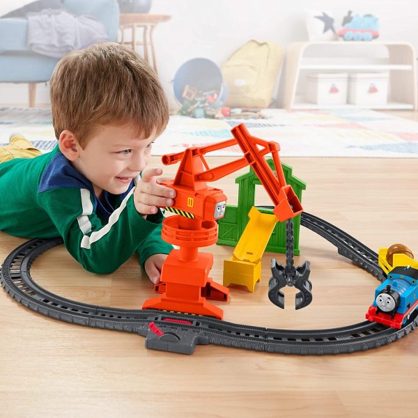 Thomas & Friends TrackMaster Cassia Crane & Cargo Train Set Online Sale