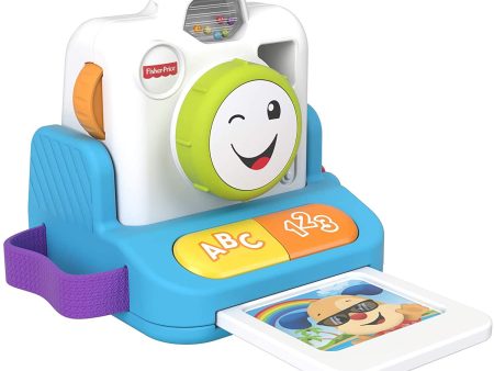 Fisher-Price Laugh & Learn Click & Learn Instant Camera Musical Toy Hot on Sale