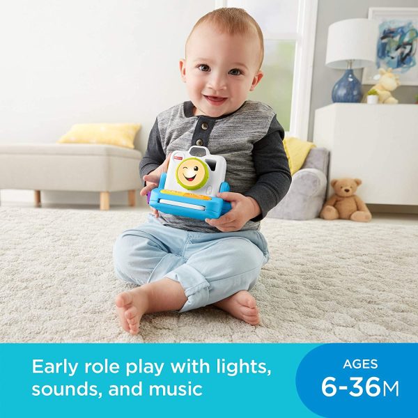 Fisher-Price Laugh & Learn Click & Learn Instant Camera Musical Toy Hot on Sale