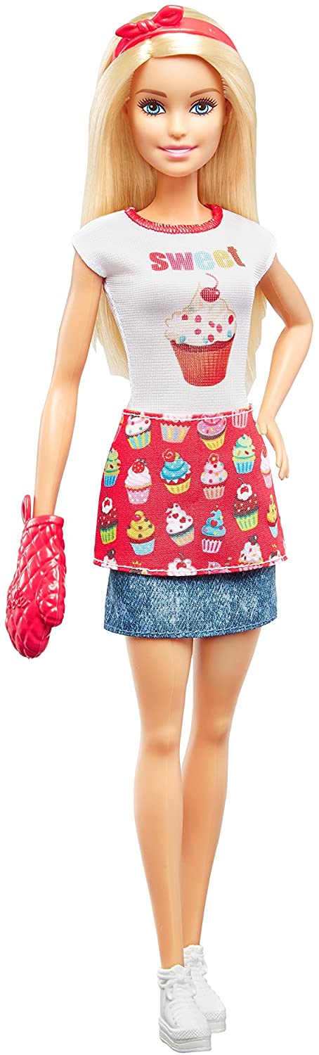 Barbie Doll with Oven and Rising Food Fashion